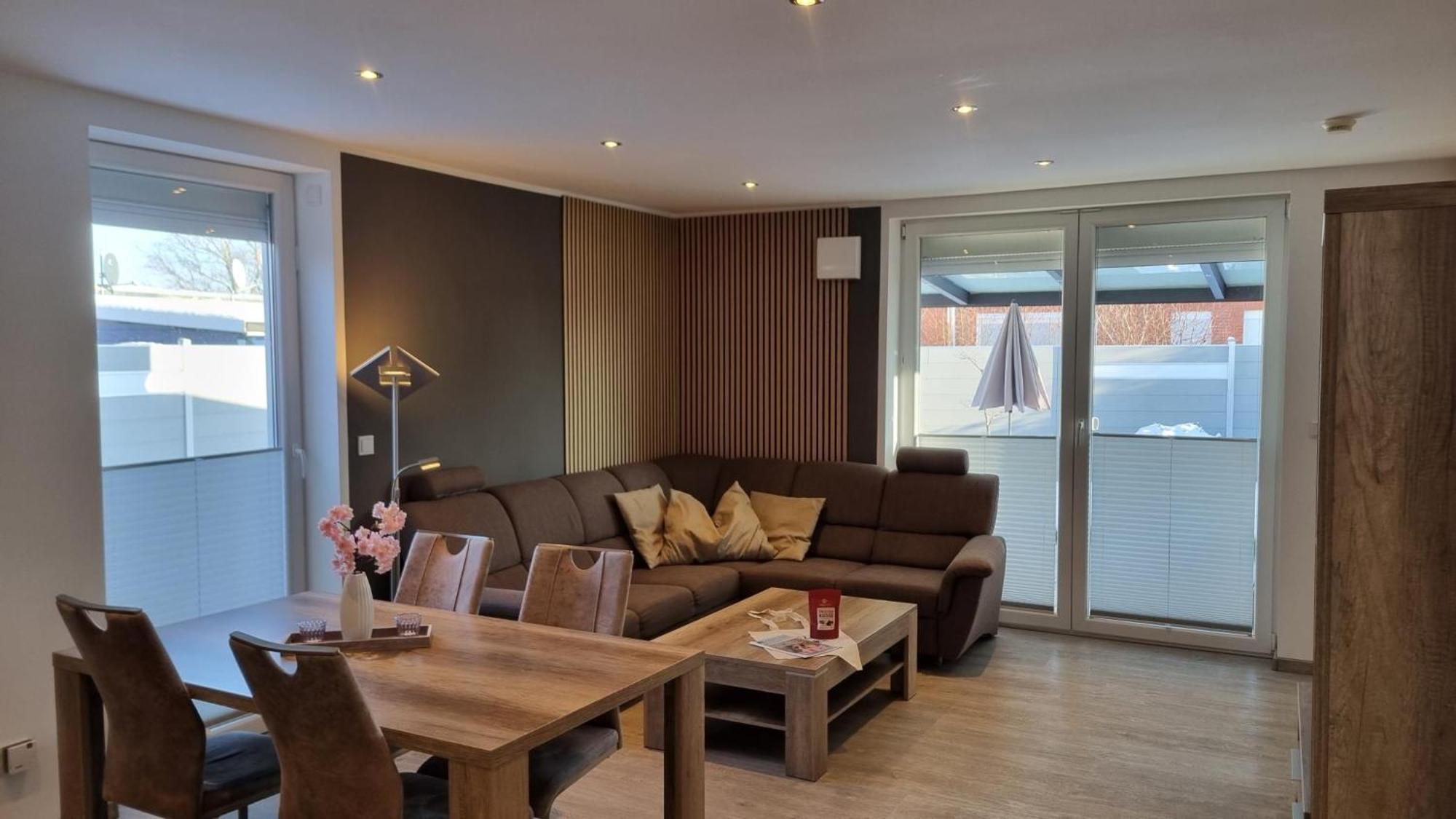 Ferienhaus Plattfisch Dornum Ngoại thất bức ảnh