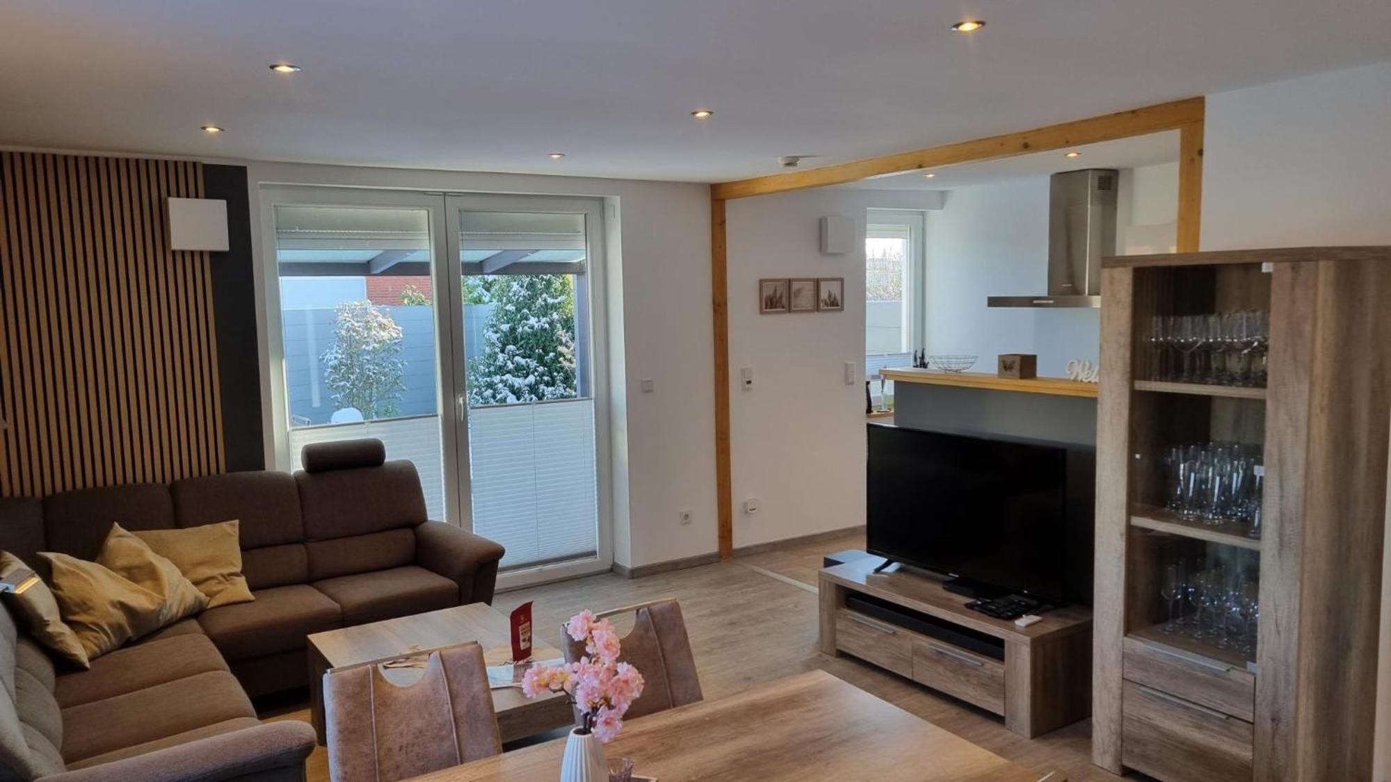 Ferienhaus Plattfisch Dornum Ngoại thất bức ảnh